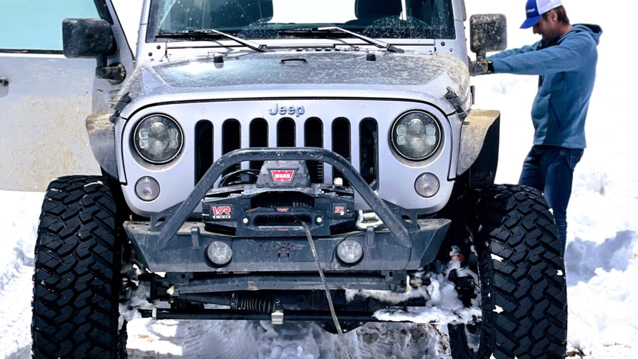 Jeep Tours Colorado by Native Jeeps winch