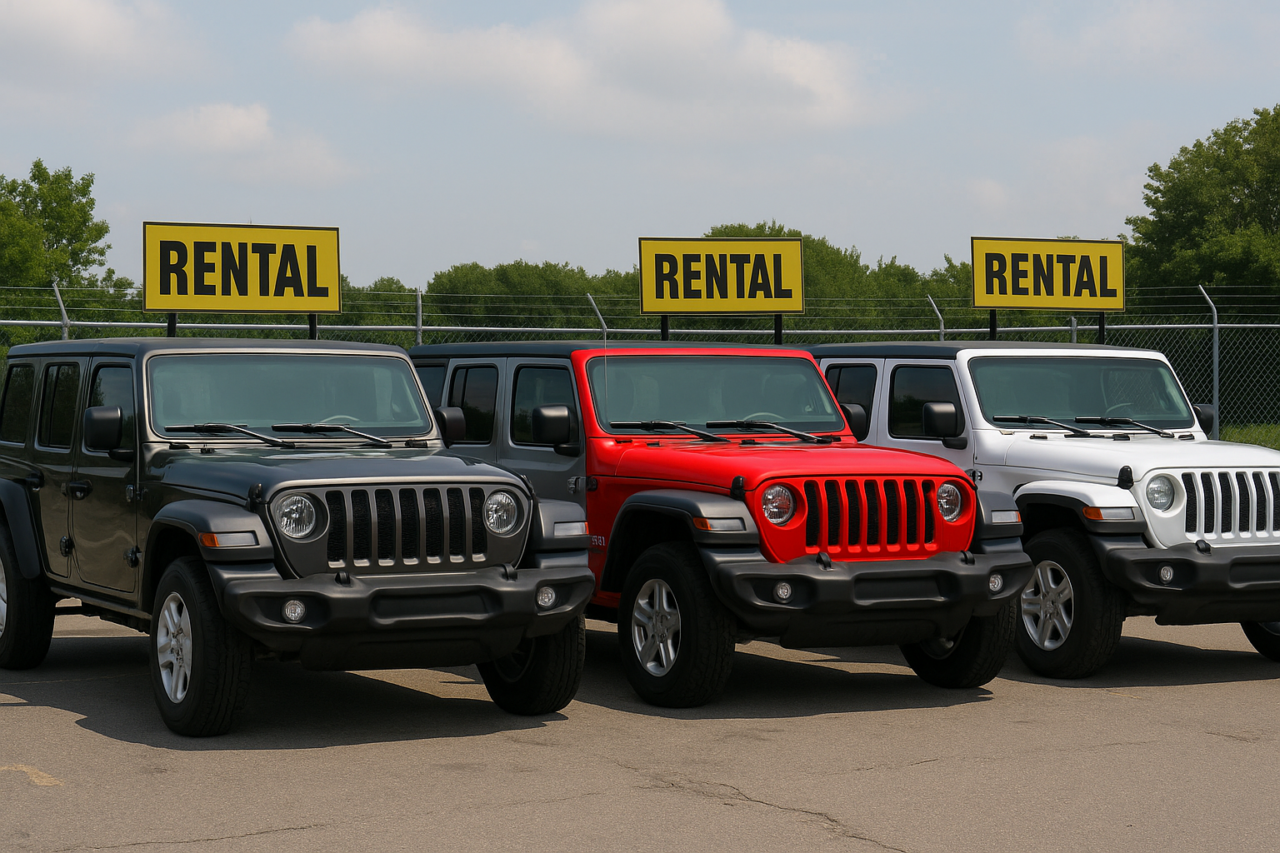 Jeep Rental near Vail