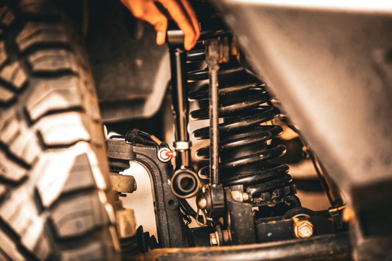 Native Jeeps Jeep Suspension Components after lift