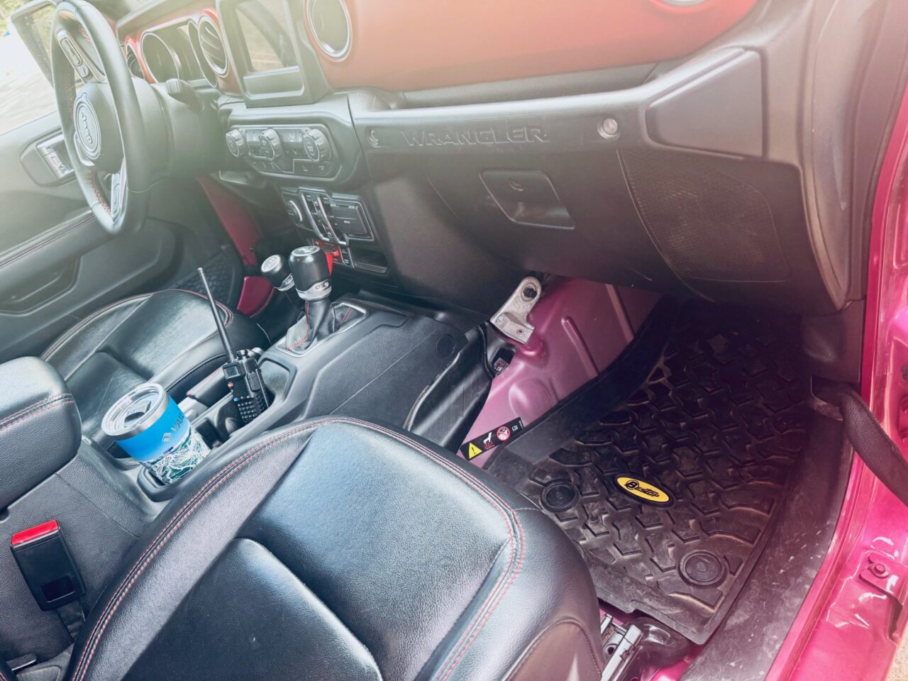 No Carpets in Jeep