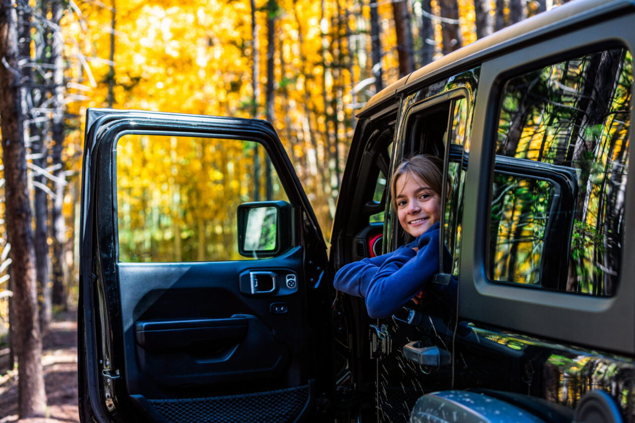 Vail Jeep trails fall colors