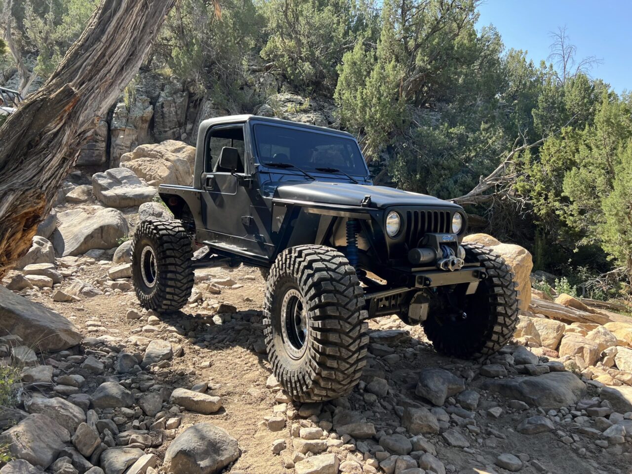 Big tires Jeep