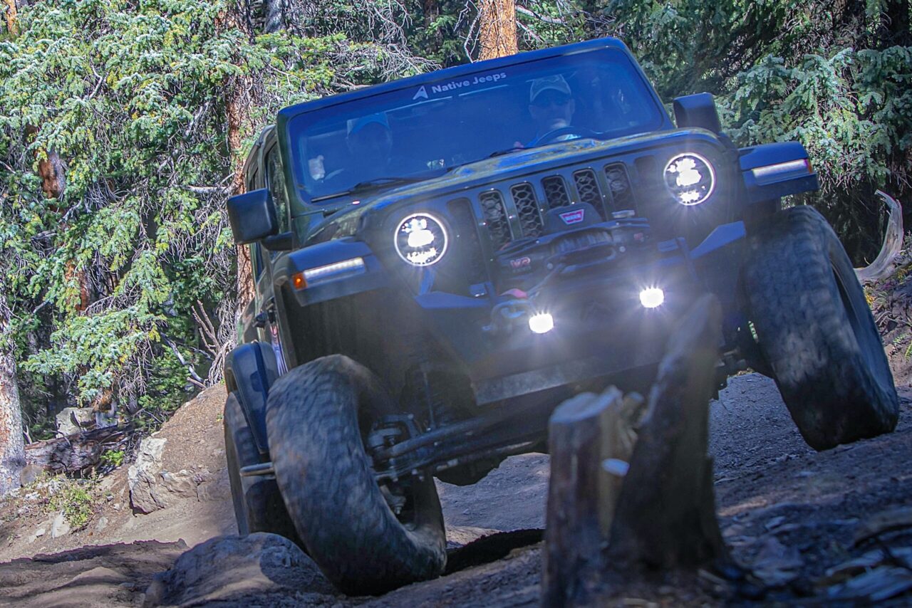 uneven tire wear caused by lifted Jeep steering issues