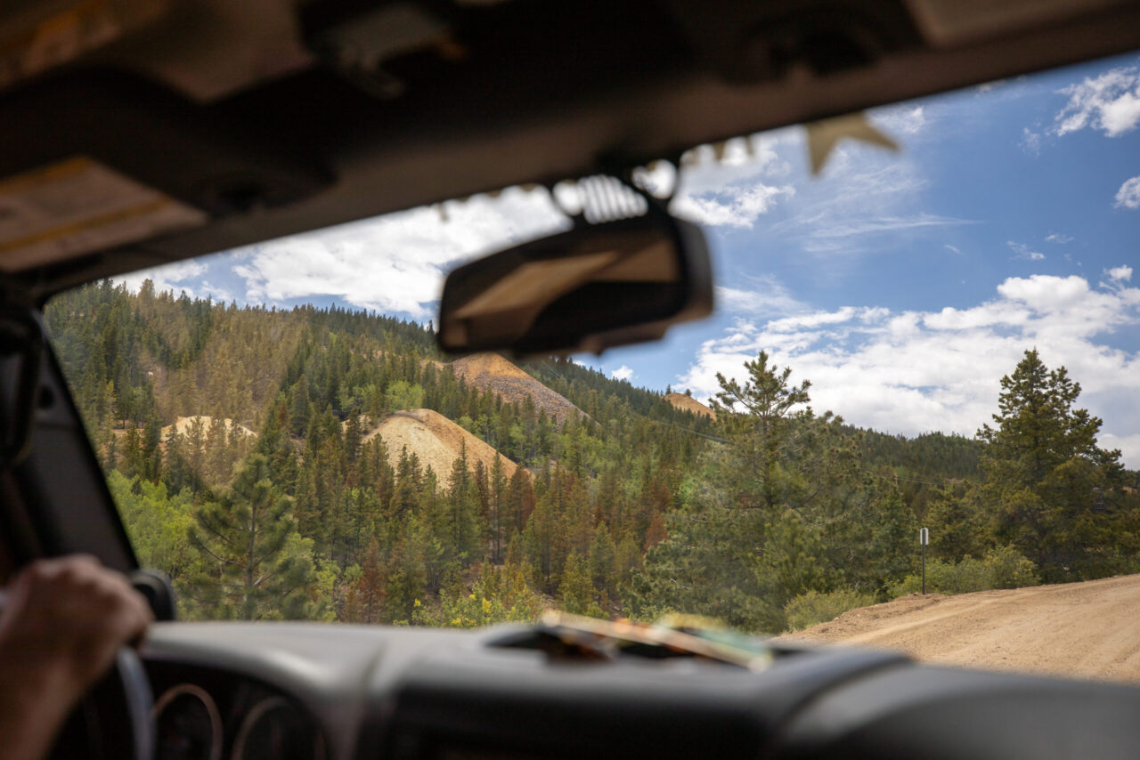 Mining Roads by Native Jeeps